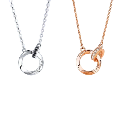 ペアネックレス 永遠のメビウス LPNW03-LPNM03