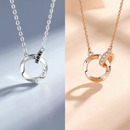 ペアネックレス 永遠のメビウス LPNW03-LPNM03